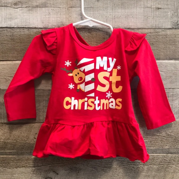 Two piece “My 1st Christmas” set - Picture 1 of 3